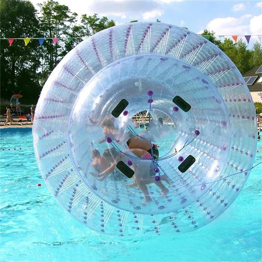 Gueploer Summer Play Large Inflatable Hamsters Inflatable Roller Water Walking Balls for Summer Outdoor Commercial Parks