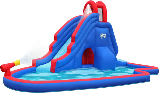 Sunny & Fun Slide ‘N Spray Inflatable Water Slide Park