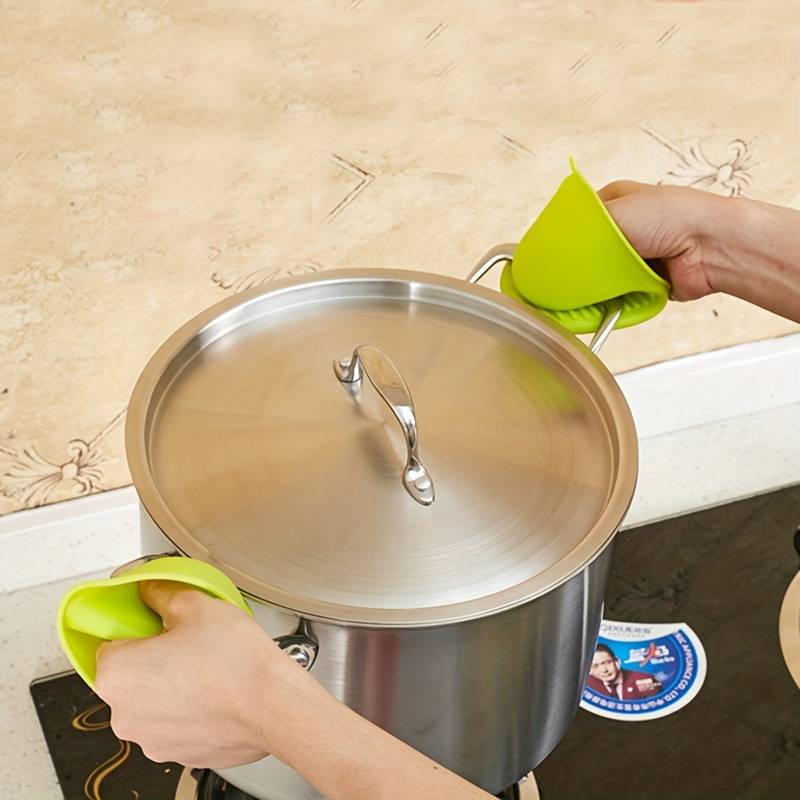 Silicone Oven Mitts Pot Holders Sets
