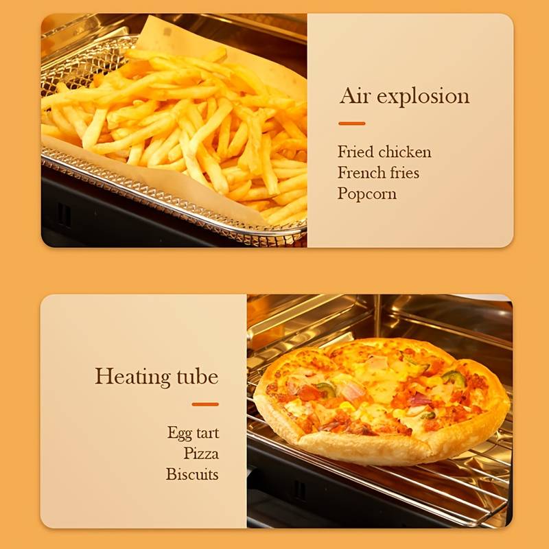 Air fryer Toaster Oven With LED Touch Screen